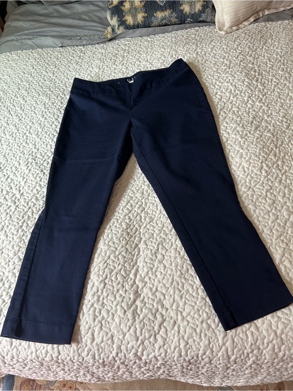 croft & barrow Navy Straight Leg capris for Women